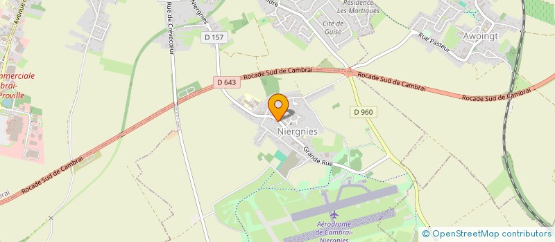 localisation de l'entreprise M RENOV  SERANVILLERS-FORENVILLE