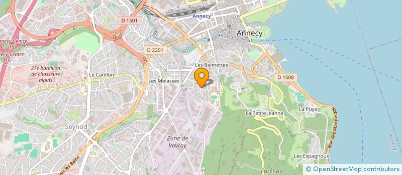 localisation de l'entreprise M.RENOVATION à ANNECY