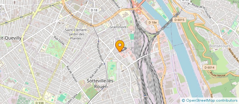 localisation de l'entreprise M'RHUM  SOTTEVILLE-LES-ROUEN