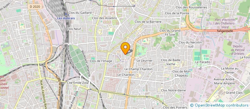 localisation de l'entreprise M-RIC  ORLEANS