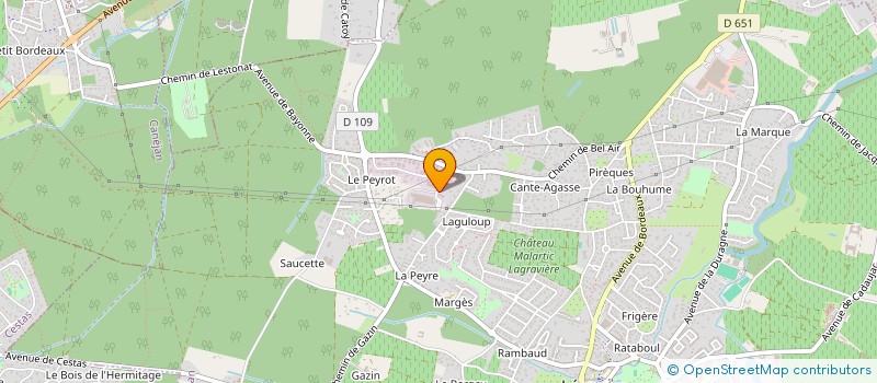 localisation de l'entreprise M RICK TAILLE DE PIERRE à LEOGNAN