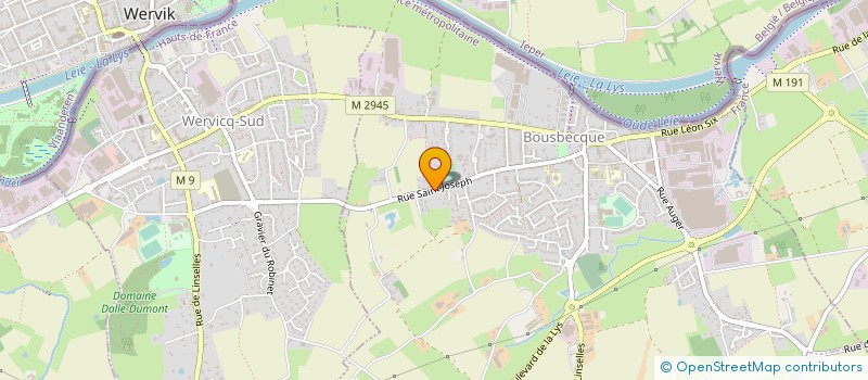 localisation de l'entreprise M'ROAD AUTO  BOUSBECQUE