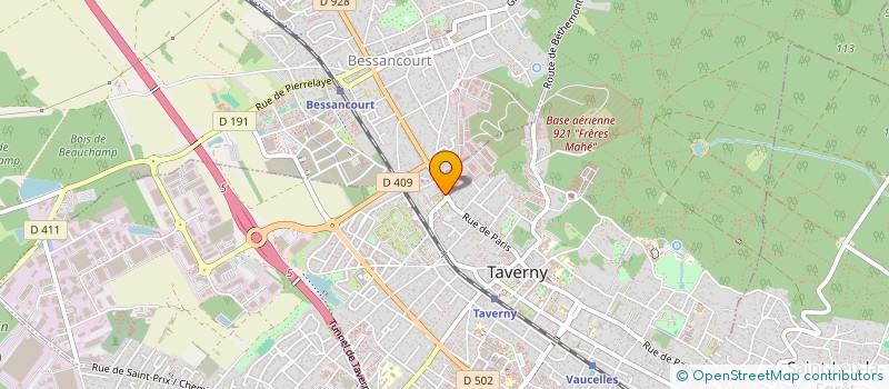 localisation de l'entreprise M.ROBOTICS à TAVERNY