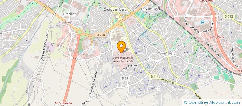 localisation de l'entreprise M'RODE à SAINT-BRIEUC