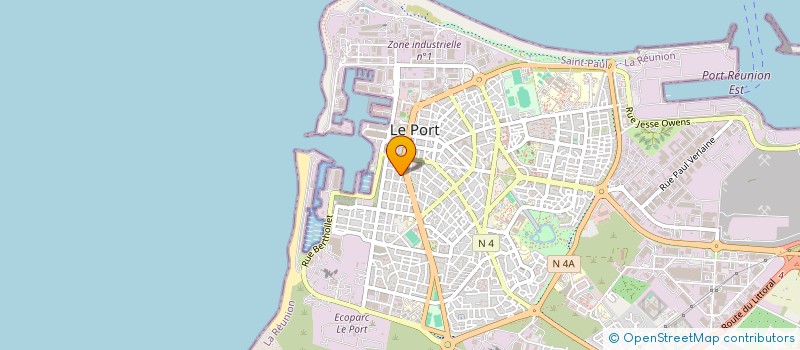 localisation de l'entreprise M'ROIVILI LOGISTIC  LE PORT