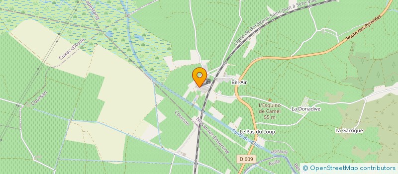 localisation de l'entreprise M. RONDA  NISSAN-LEZ-ENSERUNE