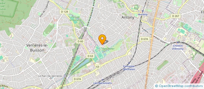 localisation de l'entreprise M.S.2.E MAINTENANCE SCE ETUDES ELECTRONI à ANTONY