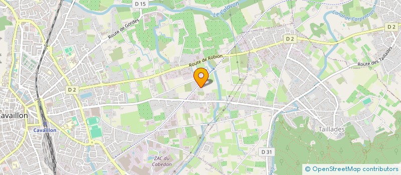 localisation de l'entreprise M.S. à CAVAILLON