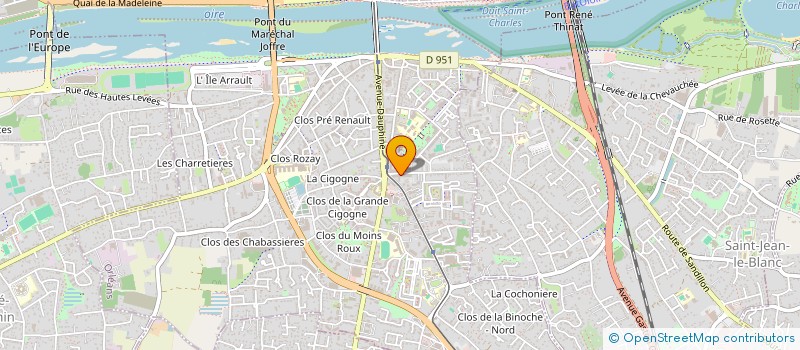 localisation de l'entreprise M.S 45  ORLEANS
