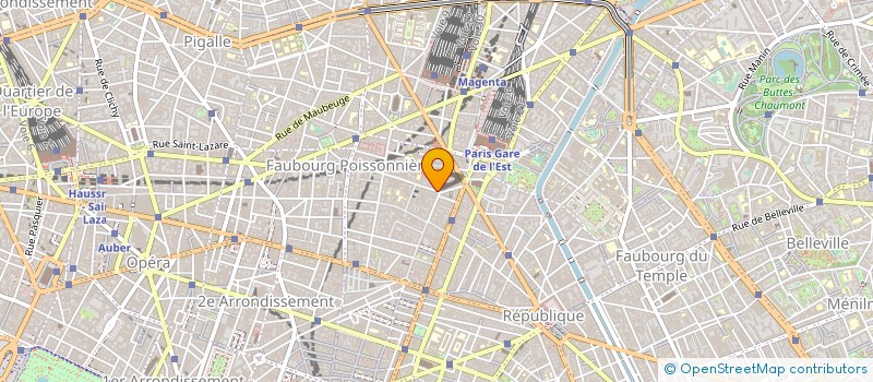 localisation de l'entreprise M.S.  PARIS