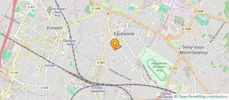 localisation de l'entreprise M & S à EAUBONNE