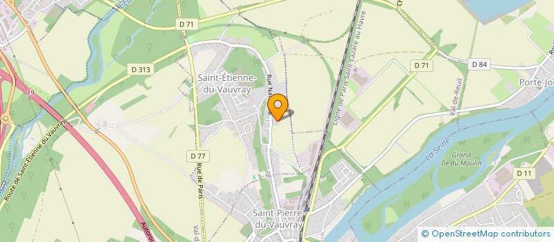 localisation de l'entreprise M.S.  CAUDEBEC-LES-ELBEUF