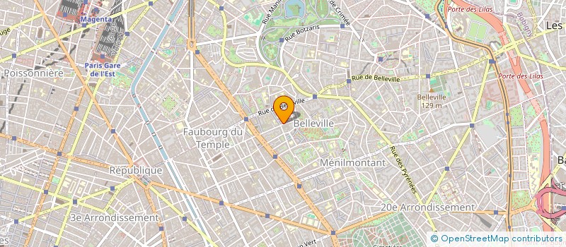 localisation de l'entreprise M.S.  PARIS