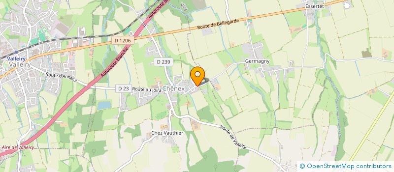 localisation de l'entreprise M&S  CHENEX