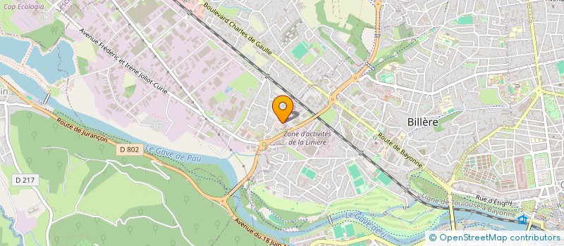 localisation de l'entreprise M&S à LONS