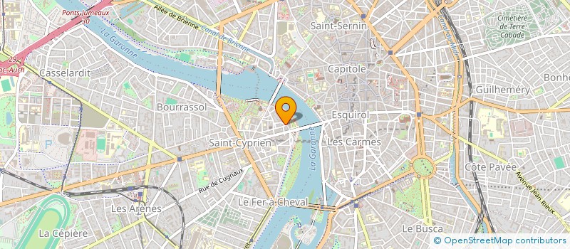 localisation de l'entreprise M.S.A à TOULOUSE