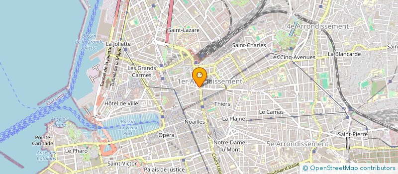 localisation de l'entreprise M.S.A à MARSEILLE