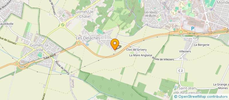 localisation de l'entreprise M S A à GOMETZ-LE-CHATEL