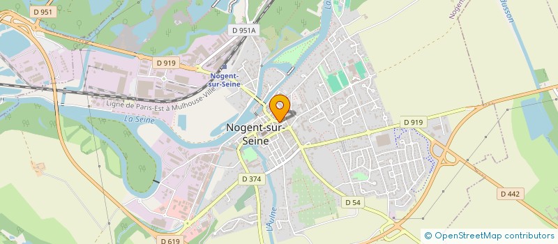 localisation de l'entreprise M.S.B.10 IMMO  NOGENT-SUR-SEINE