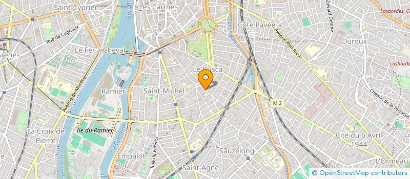 localisation de l'entreprise M.S.B MIDI SPORT BUSCA à TOULOUSE
