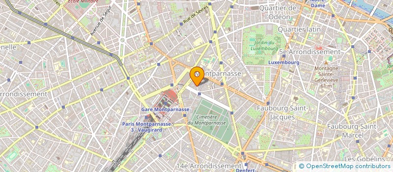 localisation de l'entreprise M S B T P  PARIS