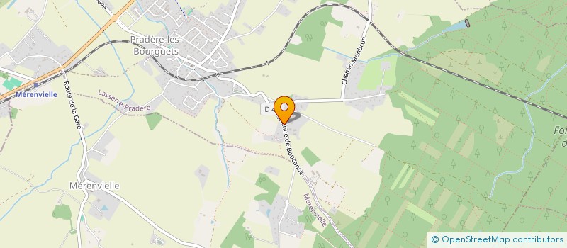 localisation de l'entreprise M.S. BAT 31  LASSERRE-PRADERE