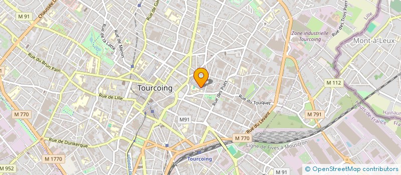 localisation de l'entreprise M.S. BATI  TOURCOING