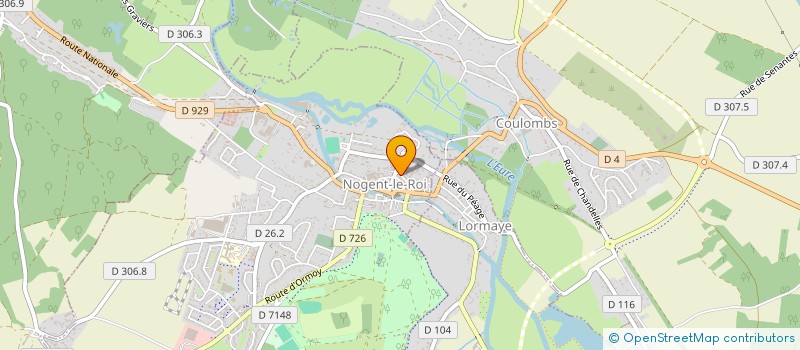 localisation de l'entreprise M. S. BATIMENT-ISOLATION à NOGENT-LE-ROI