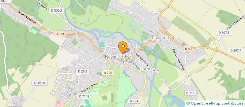localisation de l'entreprise M.S.BATIMENT RENOVATION à NOGENT-LE-ROI