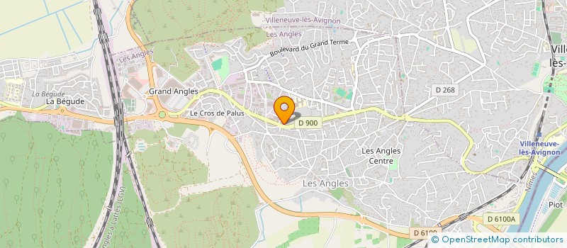 localisation de l'entreprise M.S. BIO à LES ANGLES