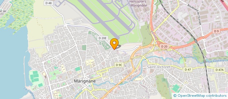 localisation de l'entreprise M.S.C. à MARIGNANE