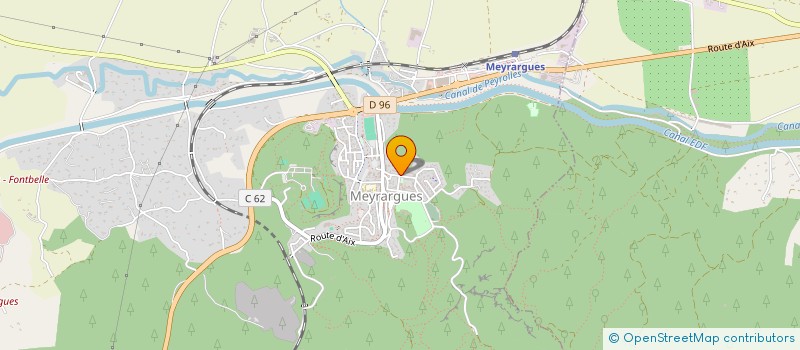 localisation de l'entreprise M.S.C MEYRARGUES SPORTS COMBATS à MEYRARGUES