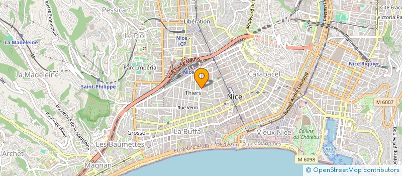 localisation de l'entreprise M.S CONCEPT  NICE