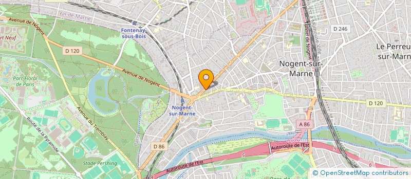 localisation de l'entreprise M.S CONSULTING  NOGENT-SUR-MARNE