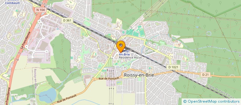 localisation de l'entreprise M & S COUVERTURE  ROISSY-EN-BRIE