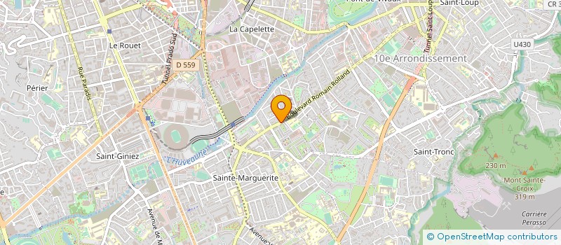localisation de l'entreprise M.S.D.I. à AUBAGNE
