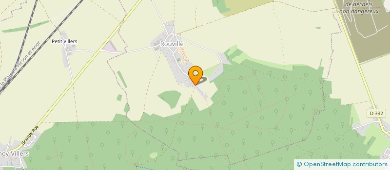 localisation de l'entreprise M.S.DIAG  ROUVILLE