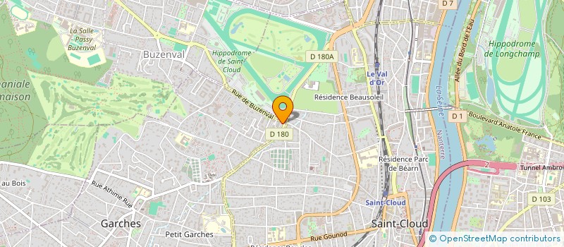 localisation de l'entreprise M&S DISTRIBUTION à GARCHES