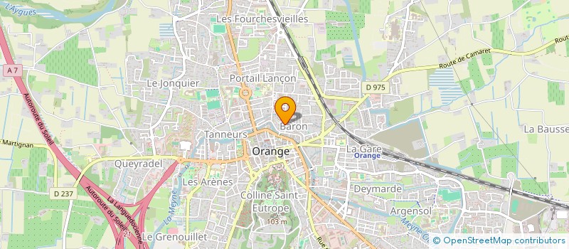 localisation de l'entreprise M.S DISTRIBUTION GRANDS VINS à ORANGE