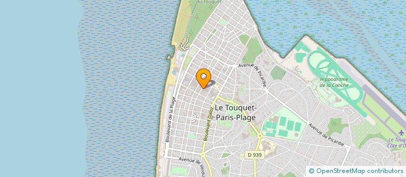 localisation de l'entreprise M.S.E. à LE TOUQUET-PARIS-PLAGE