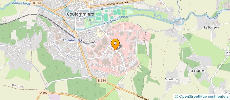 localisation de l'entreprise M.S.E PARE BRISE  COULOMMIERS