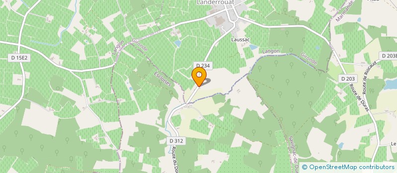 localisation de l'entreprise M.S. FERMETURES 33  LANDERROUAT