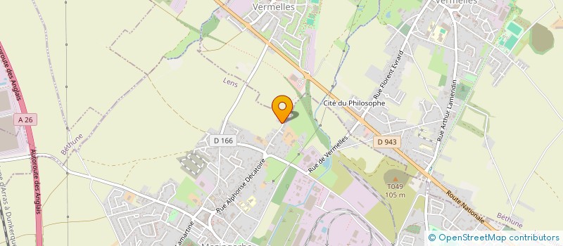 localisation de l'entreprise M-S HOLDING  MAZINGARBE