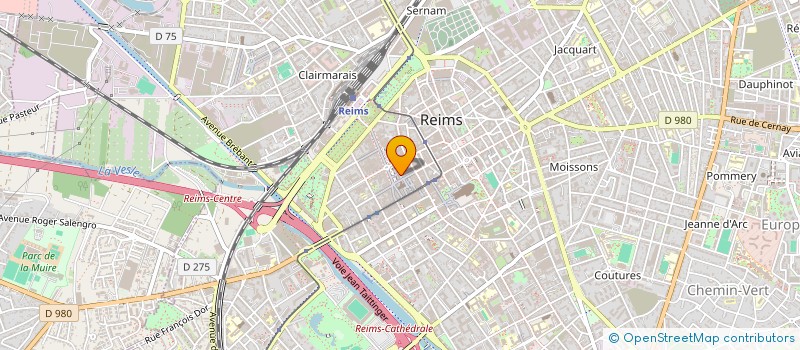 localisation de l'entreprise M&S HOLDINGS  REIMS