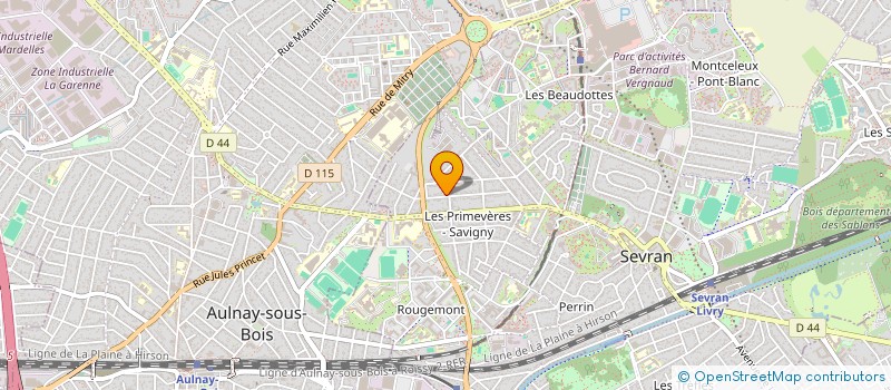 localisation de l'entreprise M.S.I. à SEVRAN