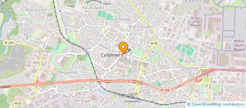 localisation de l'entreprise M&S IMMO  PUJAUDRAN