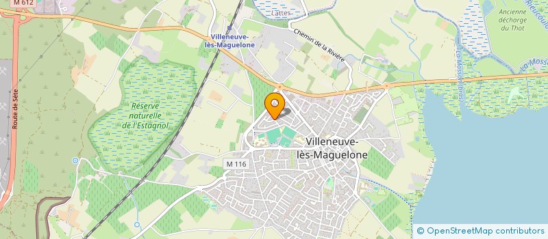 localisation de l'entreprise M&S IMMO  VILLENEUVE-LES-MAGUELONE