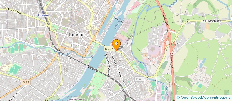 localisation de l'entreprise M.S.IMMOBILIER  PERREUX