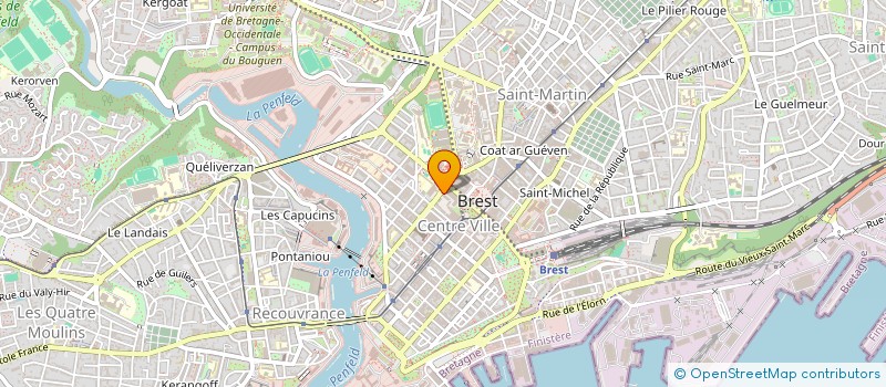 localisation de l'entreprise M&S IMMOBILIER  BREST