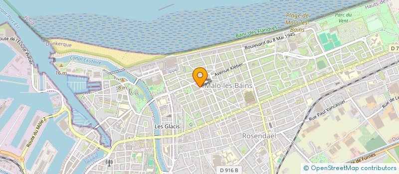 localisation de l'entreprise M.S.K. à DUNKERQUE